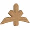Ekena Millwork Alberta Smooth Timber Gable Bracket, Western Red Cedar, 48"W x 24"H x 3 1/2"D x 5 1/2"F, 12/12 Pitch GBW048X24X0406ALB00SWR - alternate 2